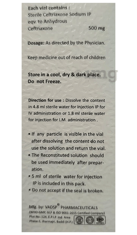Ruxone 500 Injection image Ruxone 500 Injection image
