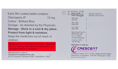 Olapin 15 Tablet image