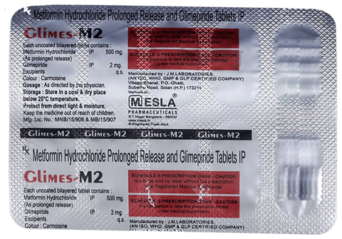 Glimes-M 2 Tablet PR image