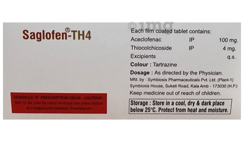 Saglofen-TH4 Tablet image