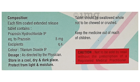 Prazothem ER 5 Tablet image