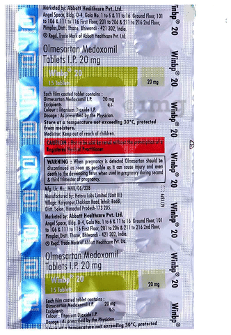 Winbp 20 Tablet image Winbp 20 Tablet image