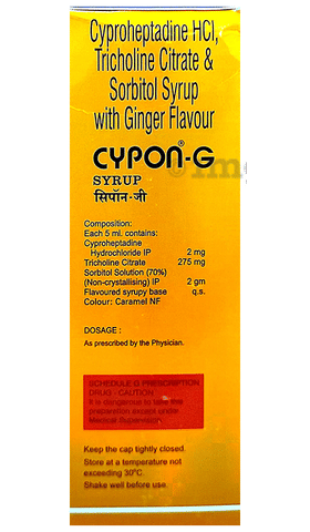 Cypon G Syrup Ginger image