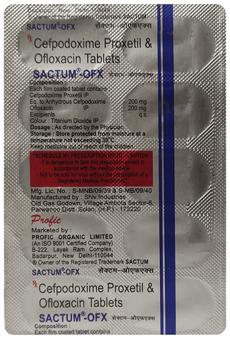 Sactum-Ofx Tablet image