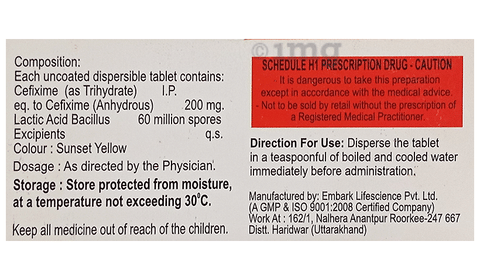 Cefkler-LB Tablet DT image
