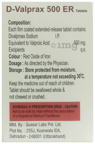D-Valprax 500 ER Tablet image D-Valprax 500 ER Tablet image