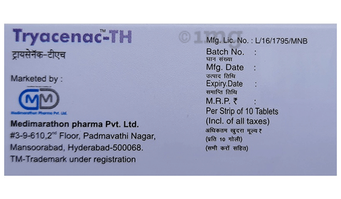 Tryacenac-TH Tablet image