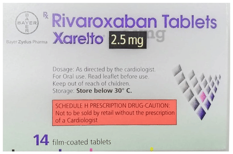 Xarelto 2.5mg Tablet image
