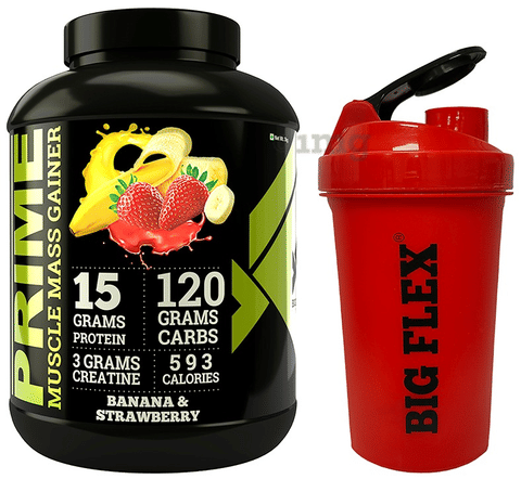Mass Gainer Large Blender Bottle Big Flex Prime Muscle Mass Gainer