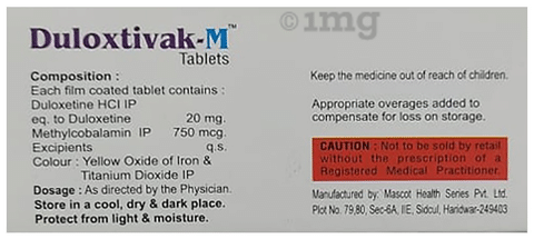 Duloxtivak-M Tablet