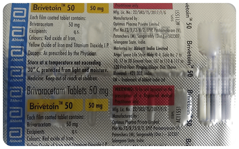 Brivetoin 50 Tablet image