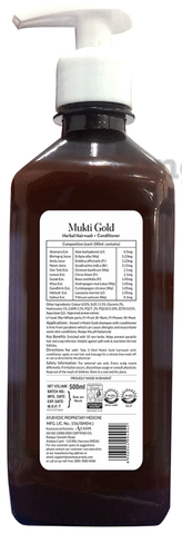 Mukti cheap gold shampoo