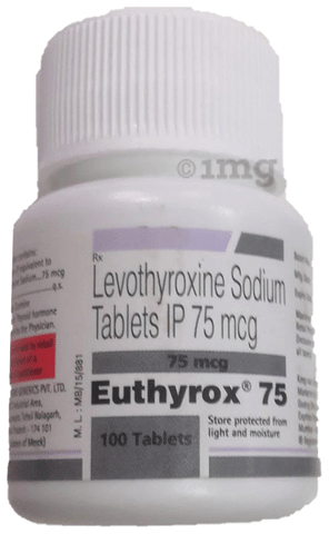 Euthyrox 75 Tablet image