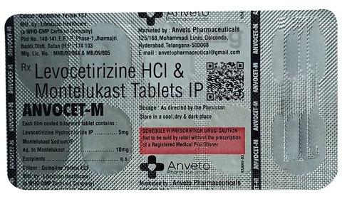 Anvocet-M Tablet image