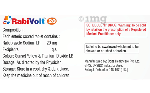 Rabivolt 20 Tablet image