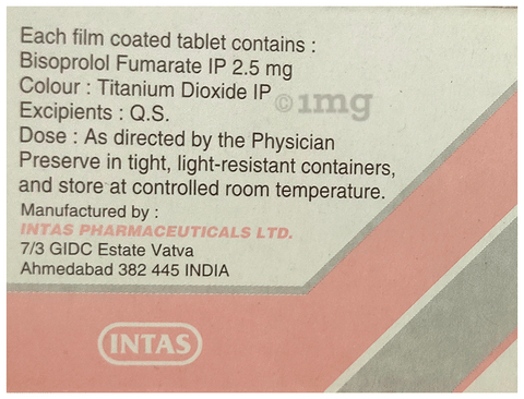 bisELECT 2.5 Tablet image