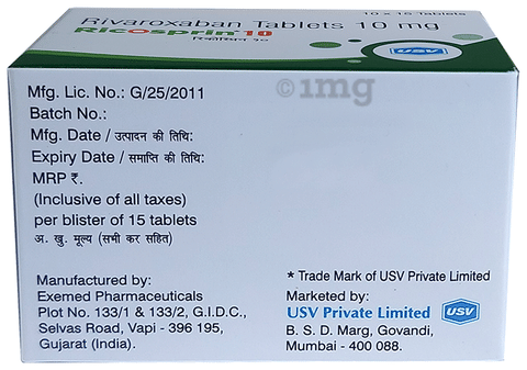 Ricosprin 10 Tablet image