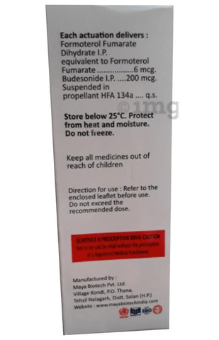 Asmanixt-FB 200 Inhaler image Asmanixt-FB 200 Inhaler image