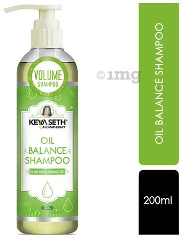 Keya Seth Aromatherapy Oil Balance Volume Shampoo: Buy pump bottle of 200 ml Shampoo at best price in India | 1mg Keya Seth Aromatherapy Oil Balance Volume Shampoo: Buy pump bottle of 200 ml Shampoo at best price in India | 1mg