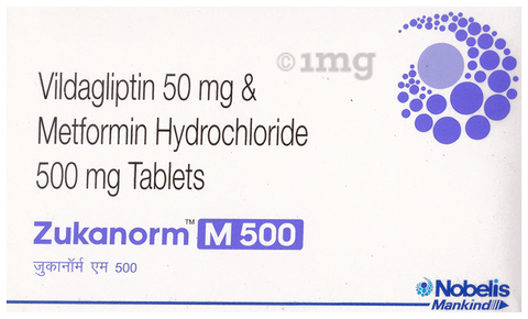 Zukanorm M 500 Tablet image