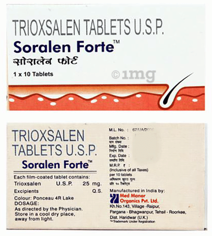 Soralen Forte 25mg Tablet image