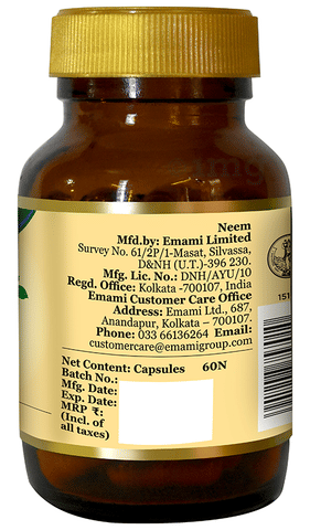 Zandu Neem Capsule image Zandu Neem Capsule image
