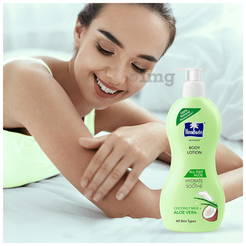 Ballade gå Brink Parachute Advansed Body Lotion Coconut Milk & Mint Extract Refresh: Buy  bottle of 400 ml Lotion at best price in India | 1mg