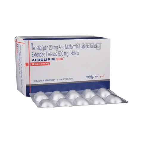 Afoglip M 500 Tablet Er View Uses Side Effects Price And Substitutes 1mg