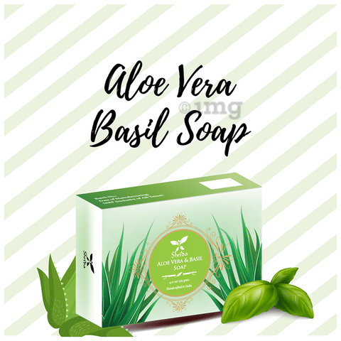 Shrida Aloe Vera & Basil Soap image