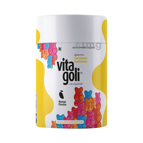 Vitagoli Curcumin Gummies Mango 1