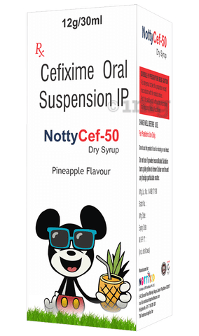 Nottycef 50 Dry Syrup image Nottycef 50 Dry Syrup image