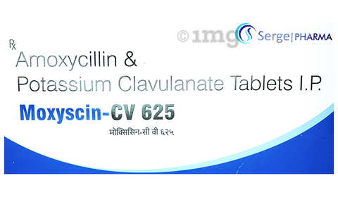Moxyscin-CV 625 Tablet image