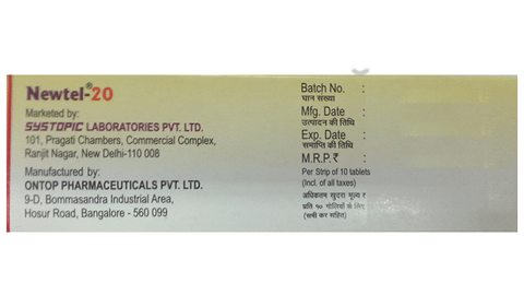 Newtel 20 Tablet image Newtel 20 Tablet image