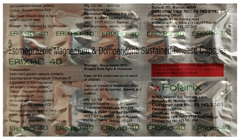 Erixrd 40 Capsule SR image