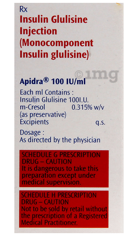 Apidra 100IU/ml Solution for Injection image