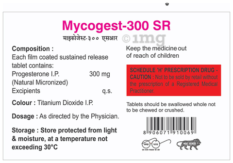 Mycogest 300SR Tablet image Mycogest 300SR Tablet image