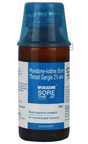 Wokadine Sore Throat Gargle image Wokadine Sore Throat Gargle image
