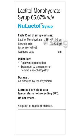 Nulactol Syrup image