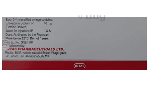 Evaparin -PFS 40 Injection image