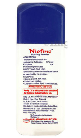 Niofine Dusting Powder image