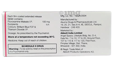 Uvox CR 100mg Tablet image