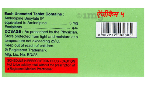 Angicam 5mg Tablet image