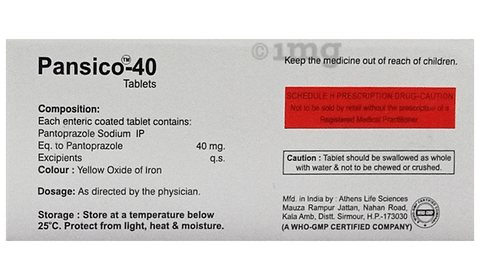 Pansico 40 Tablet image