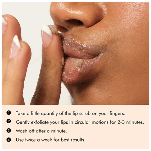 mCaffeine Choco Lip Scrub image mCaffeine Choco Lip Scrub image