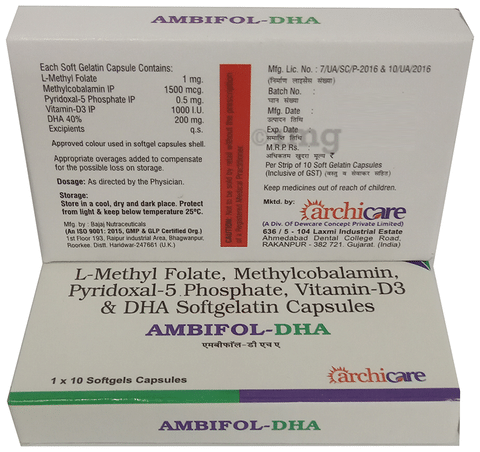 Ambifol-Dha Soft Gelatin Capsule