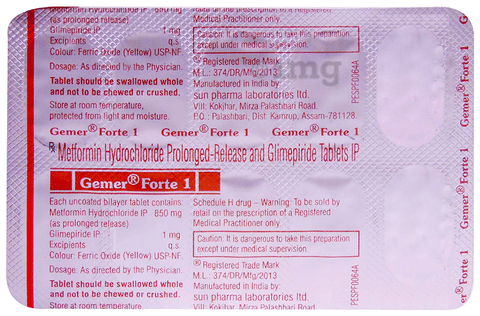 Gemer Forte 1 Tablet PR image