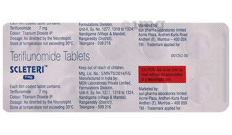 Scleteri 7mg Tablet image