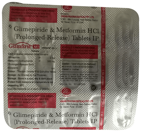 Glimfirst-M 2 Tablet PR