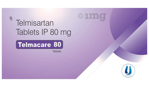 Telmacare 80 Tablet image Telmacare 80 Tablet image