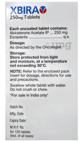Xbira 250mg Tablet image Xbira 250mg Tablet image